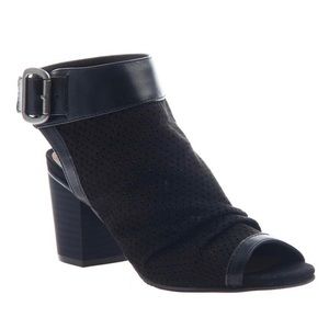 Madeline girl sassitude perforated heeled sandals